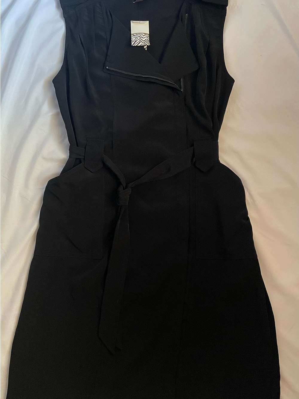 Black Dress Dana Buchman Sleeveless Belted Sheath Dress Little Black Dress